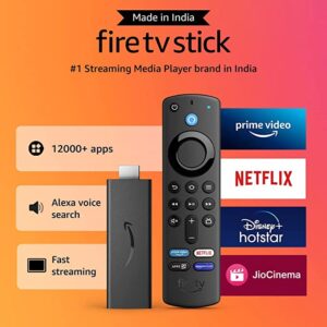 Fire TV Stick with Alexa Voice Remote (includes TV and app controls) | HD streaming device
