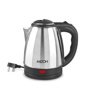 Milton Go Electro 1.2 Stainless Steel Electric Kettle, 1.2 Litres, 1 Piece, Silver