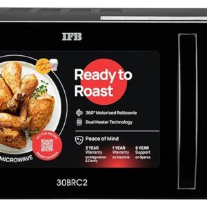 IFB 30 L Convection Microwave Oven (30BRC2, Black, With Starter Kit), Standard